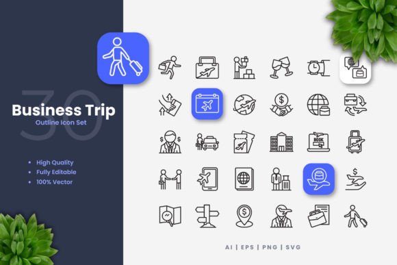 Business Trip Icons: The Ultimate Toolkit for Modern Visual Communication