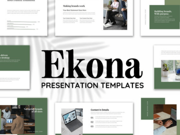 Elevate Any Project with the Ekona Business Presentation Template