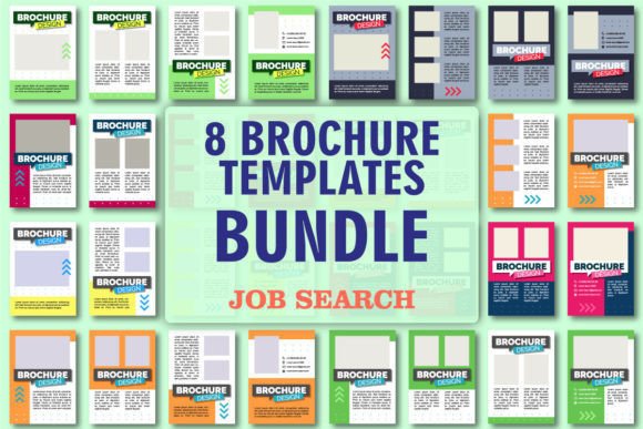 Exploring the Find Job Blank Brochure Design Bundle