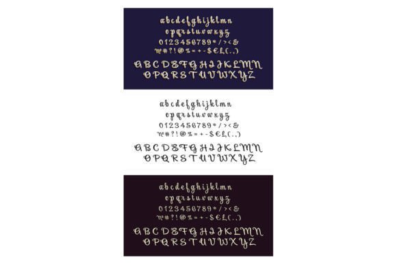 Handwritten Modern Script Alphabet Set for Creative Projects
