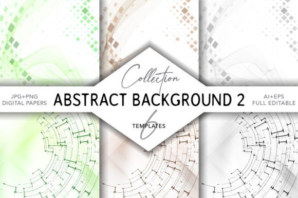 Unlock Creative Potential with Abstract Background Set 2